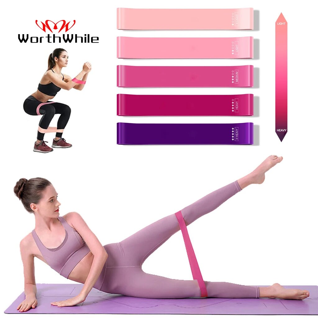 Raxiva-resistance bands fitness workout 5 levels