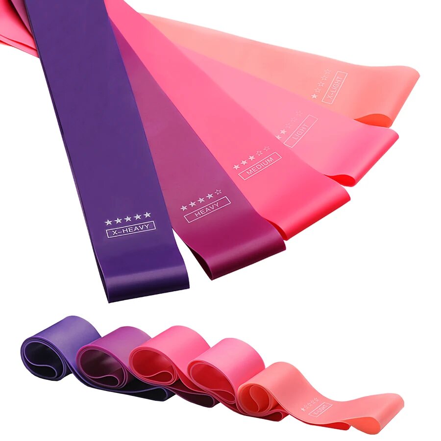 Raxiva-resistance bands fitness workout 5 levels