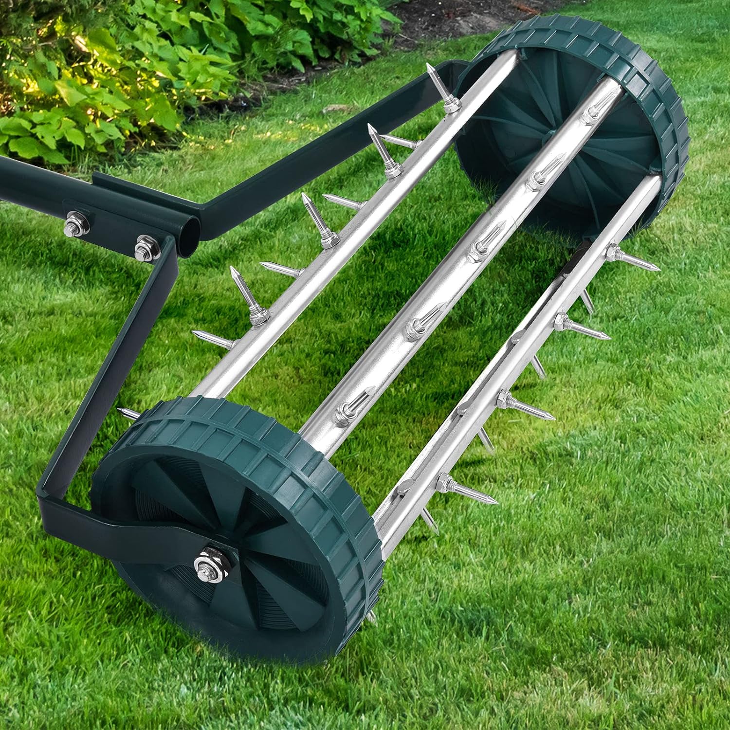 Rolling Lawn Aerator-Raxiva-SKU38841708202065981Rolling Lawn Aerator7491668541501, Rolling Lawn Aerator, , Raxiva, Rolling Lawn Aerator,