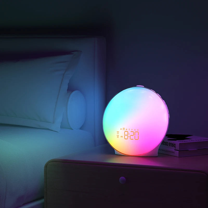 Raxiva-reveil lumineux simulation lever coucher soleil
