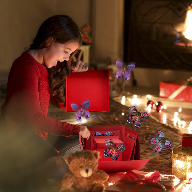 Raxiva-diy valentine day magic butterfly photo gift