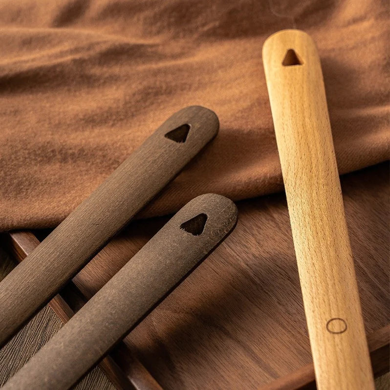 Raxiva-chausse pied magnetique long manche bois support inclus