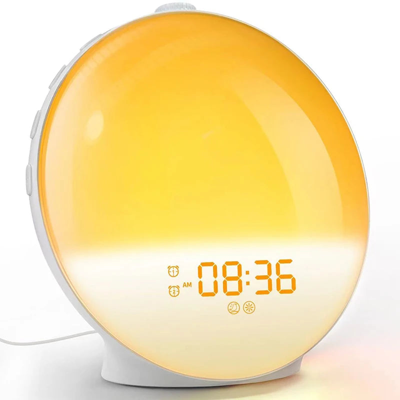 Raxiva-reveil lumineux simulation lever coucher soleil