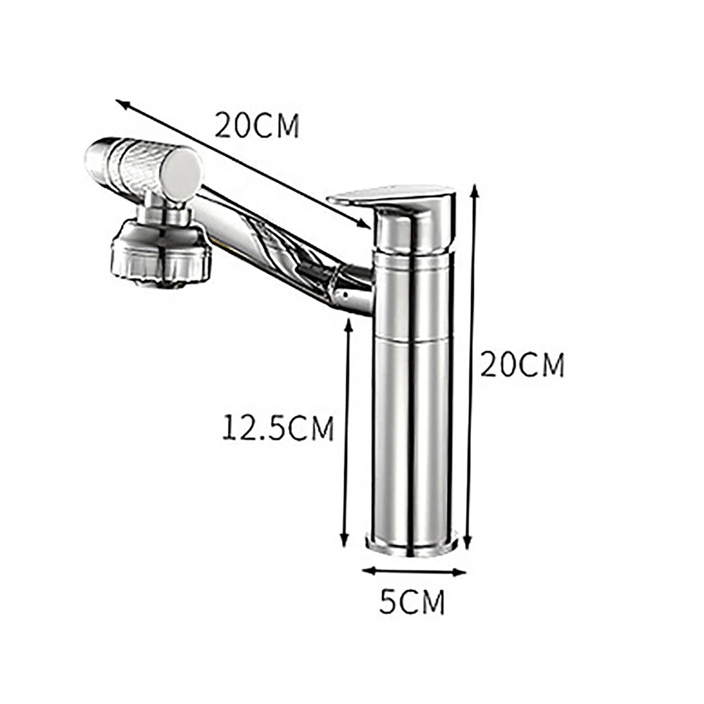 Raxiva-tap for bathroom sink 360 degree