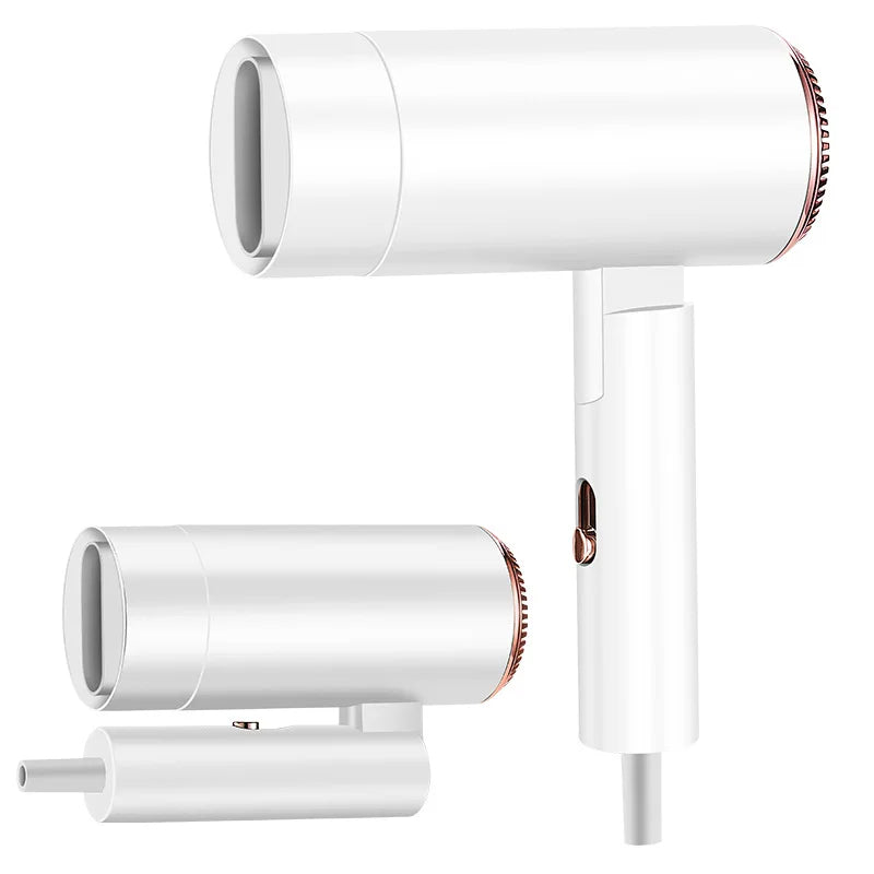 Raxiva-compact folding travel hair dryer dual voltage portable style
