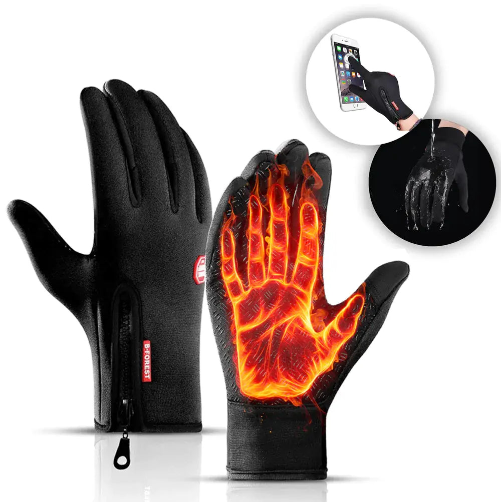 Raxiva unisex thermal touchscreen gloves