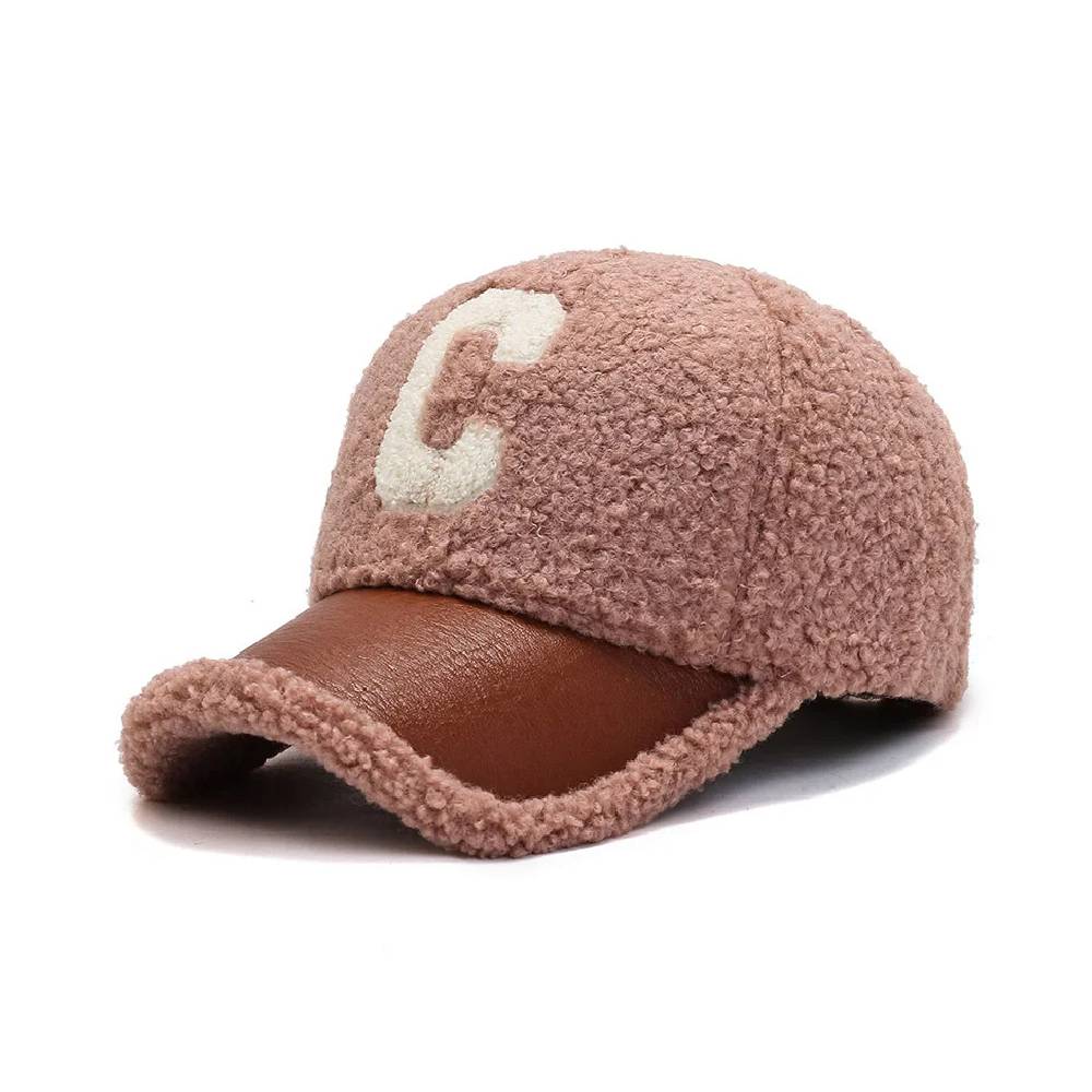 Raxiva-cozy lamb wool winter hat stay warm and stylish all season