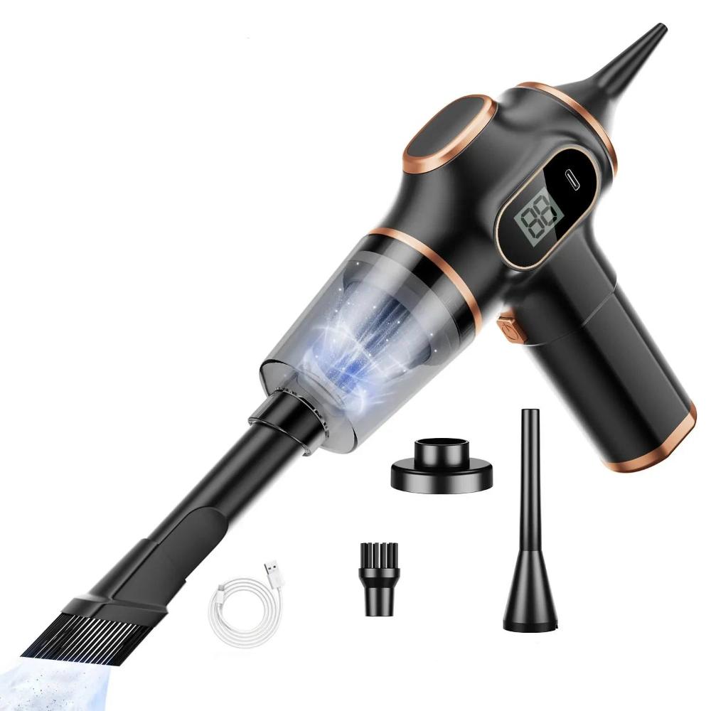 Raxiva-5 in 1 cordless car vacuum portable cleaner