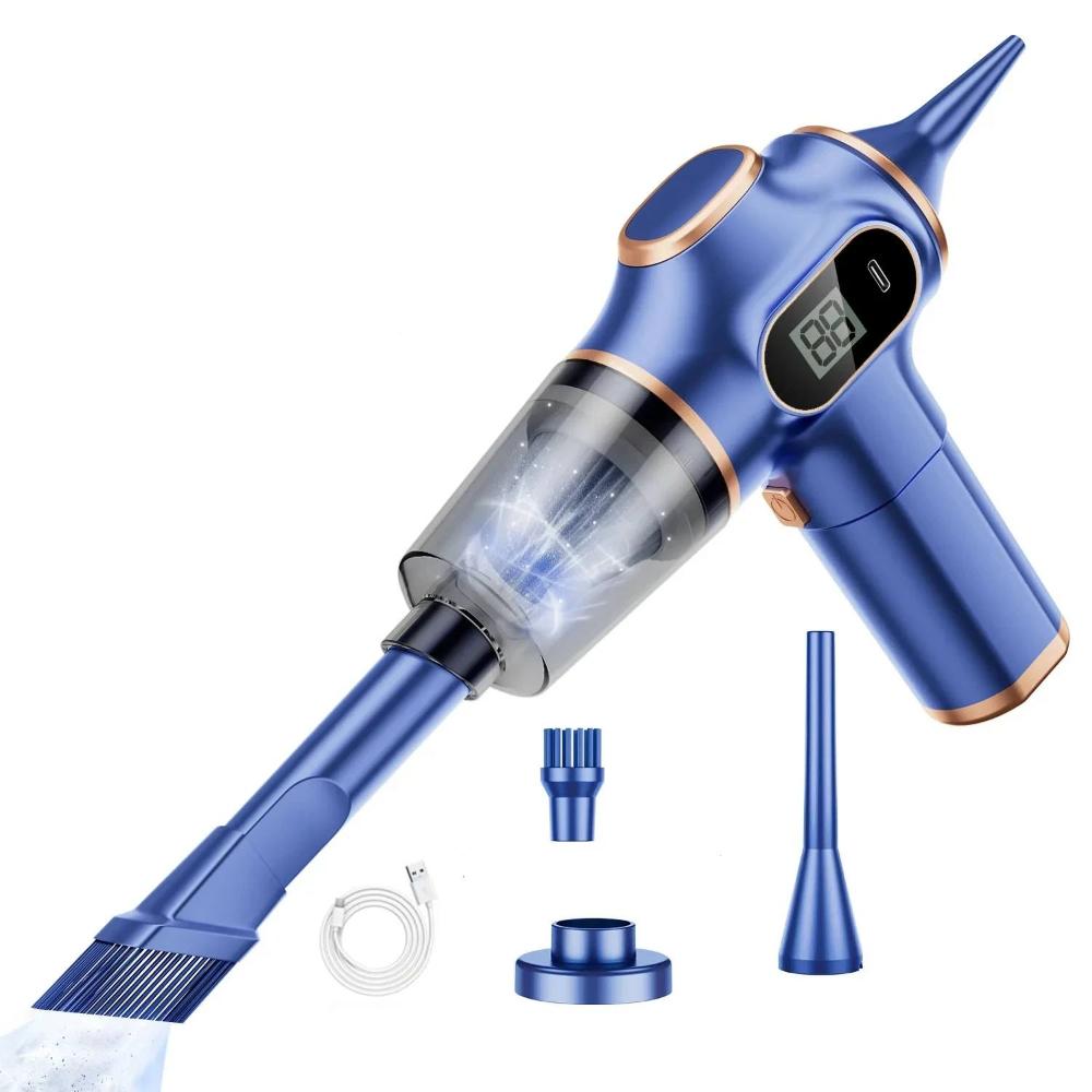 Raxiva-5 in 1 cordless car vacuum portable cleaner