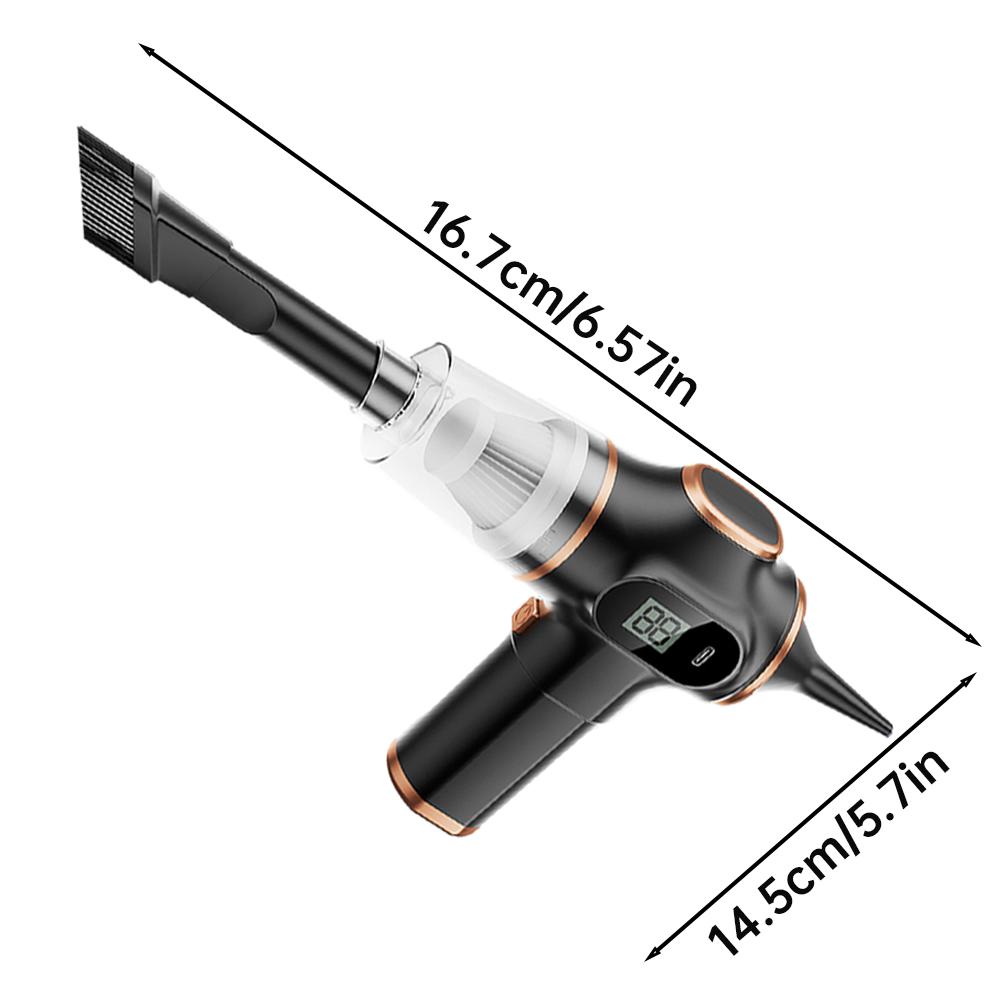 Raxiva-5 in 1 cordless car vacuum portable cleaner