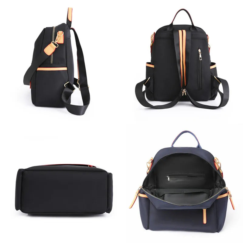 Raxiva-versatile nylon backpack for women stylish spacious every occasion