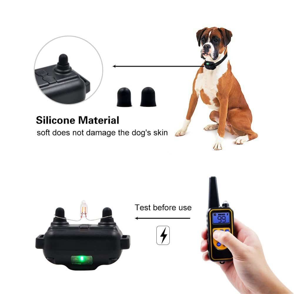 Raxiva-electric dog training collar 800m range