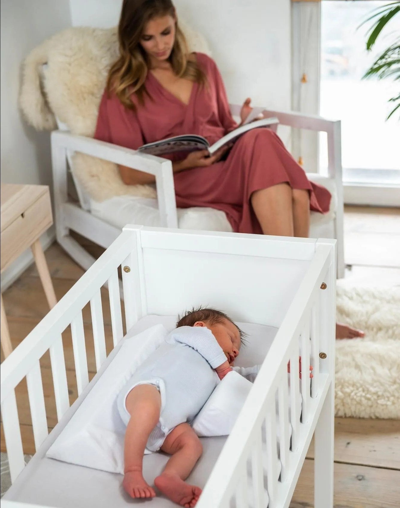 Raxiva-baby anti roll wedge pillow