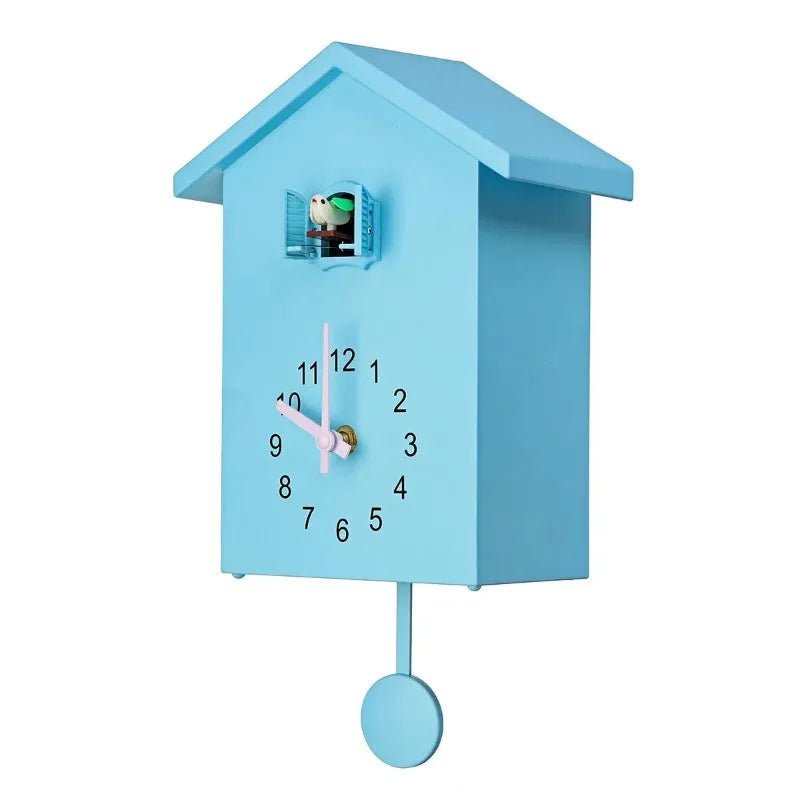 Raxiva-bird cuckoo quartz wall clock modern timer home office decor great gift idea
