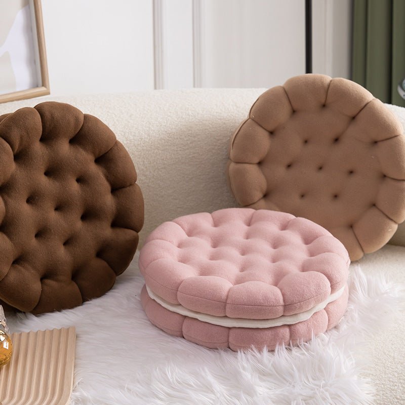 Raxiva-biscuit sofa cushion portable design pillow seating for bedroom couch