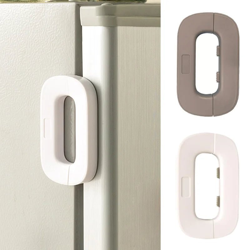 Raxiva-child safety refrigerator lock anti pinch door buckles home protection peace of mind