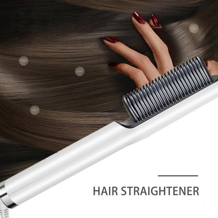 Raxiva-crown and glory hair straightening brush
