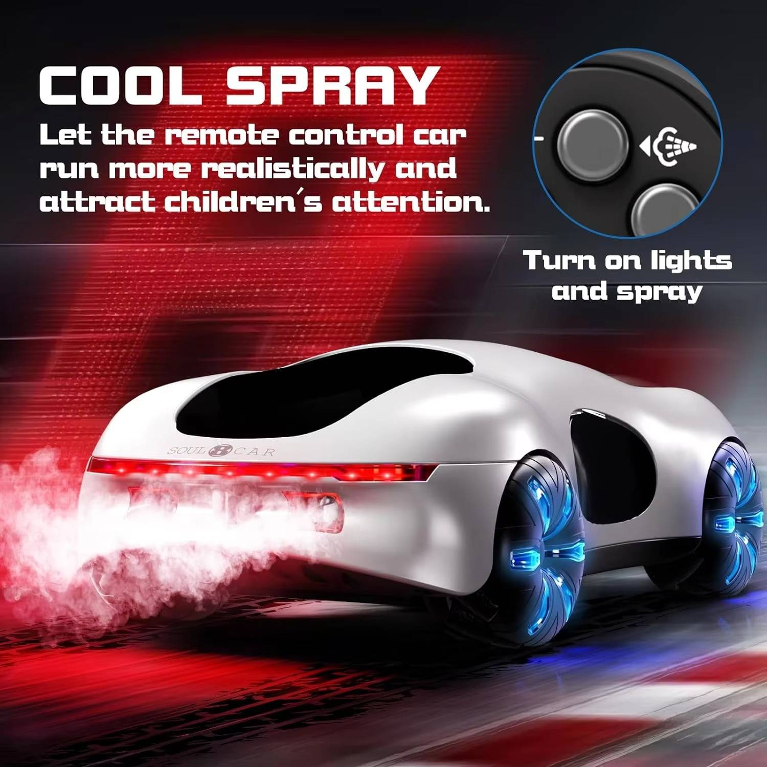 Raxiva-remote control car