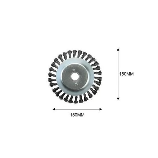 Raxiva-unbreakable wired trimmer blade round edge grass trimmer blades weed removal gifts gardeners