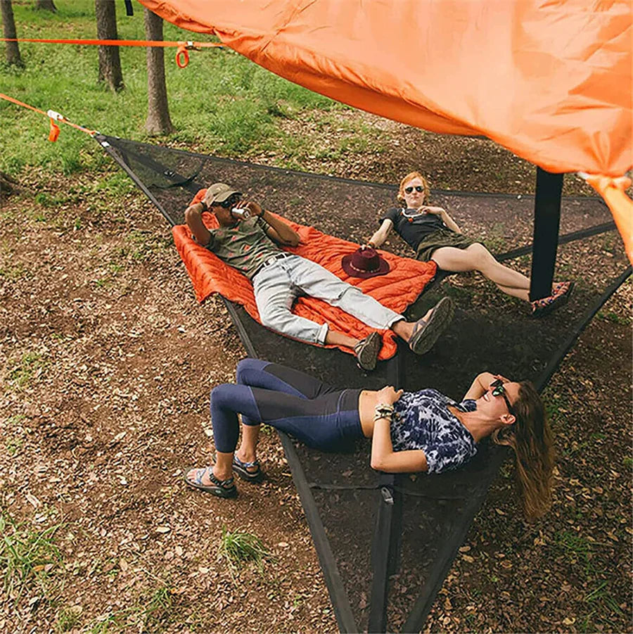 Raxiva-hamac exterieur polyvalent pour yoga et relaxation durable confortable