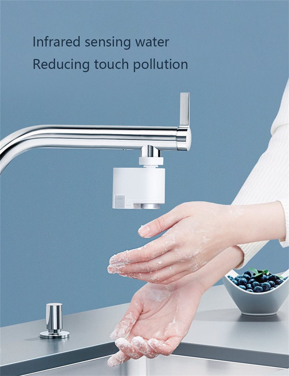 Raxiva-smart faucet infrared motion sensor