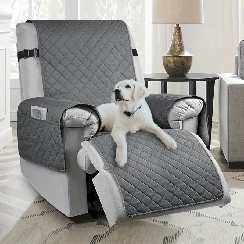 Raxiva-housse fauteuil extensible protection antiderapante confort premium