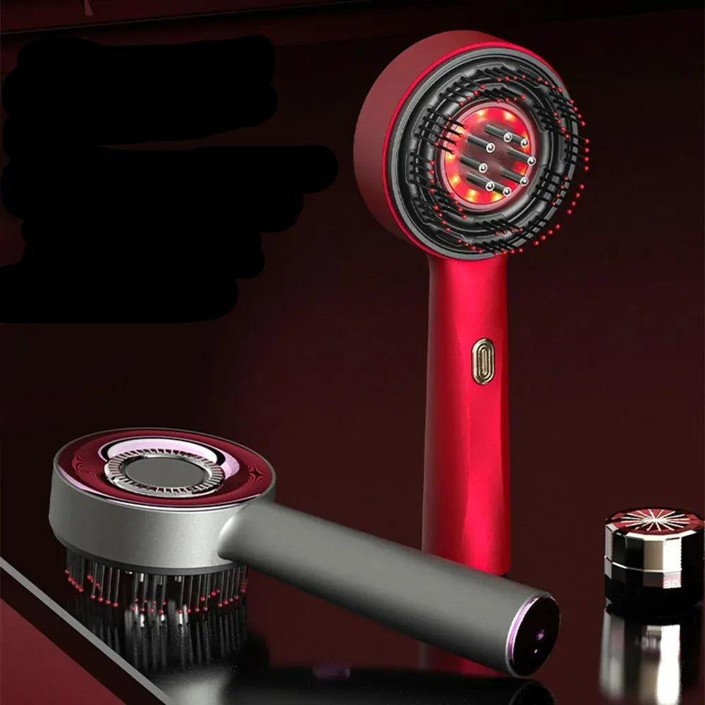 Raxiva-electric massage comb red light scalp treatment