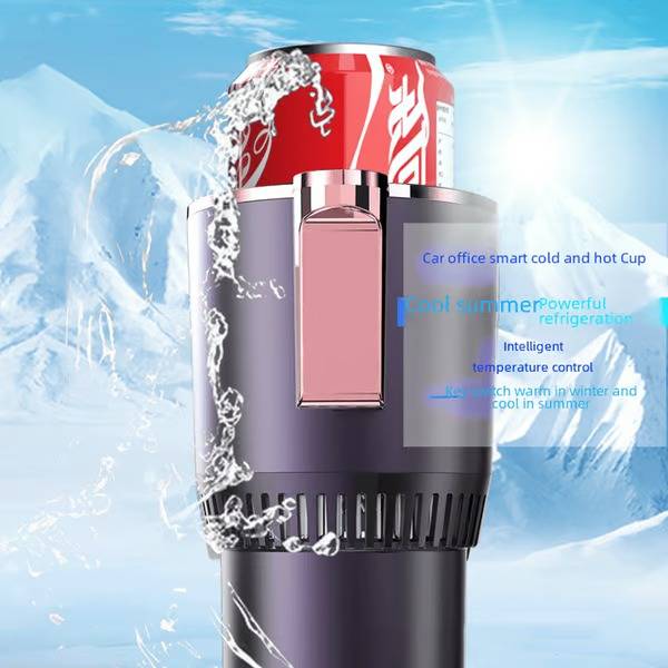 Raxiva-smart cup holder for hot and cold drinks in vehicle