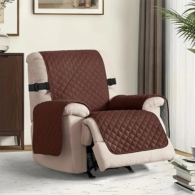 Raxiva-housse fauteuil extensible protection antiderapante confort premium