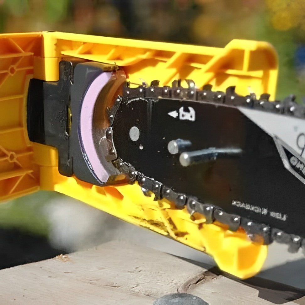 Raxiva-chainsaw tooth sharpener