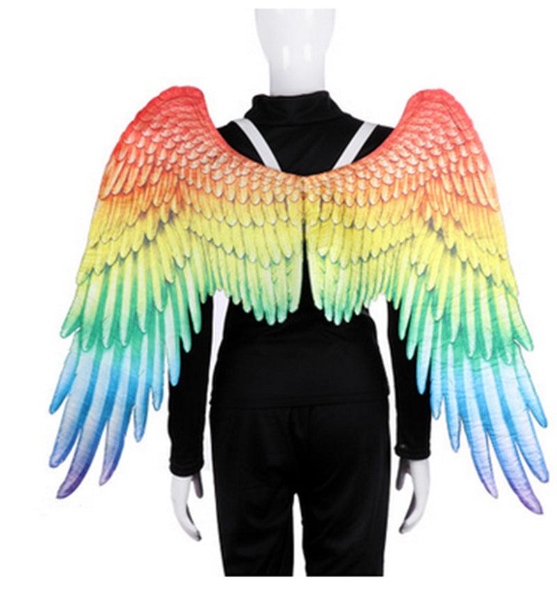 Raxiva-halloween 3d angel devil costume accessories big wings demon cosplay decoration