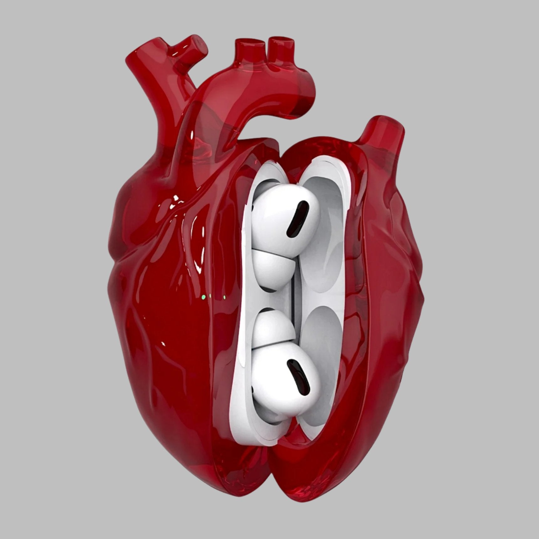 Raxiva-halloween heart of music stylish airpods protection