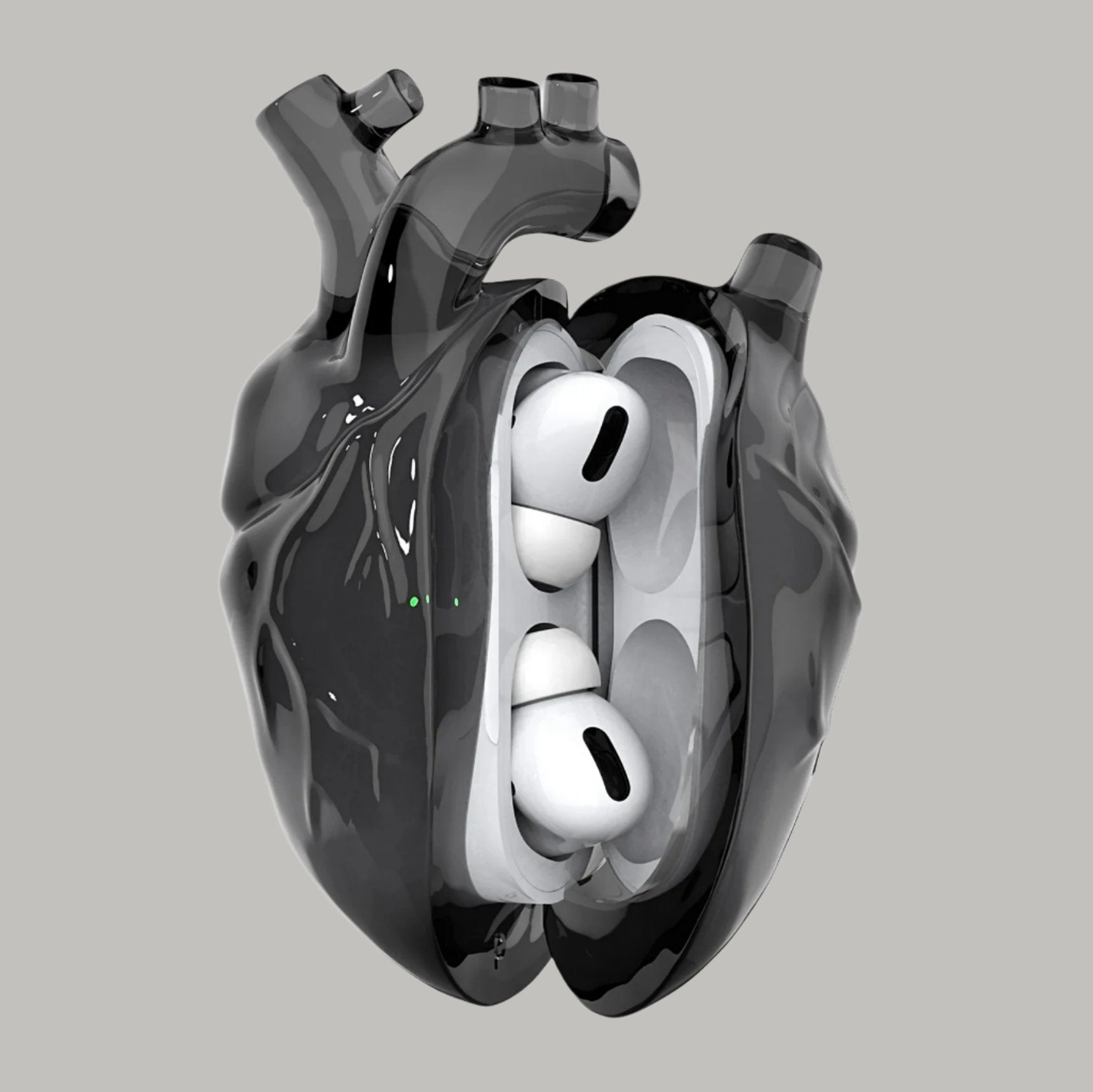 Raxiva-halloween heart of music stylish airpods protection