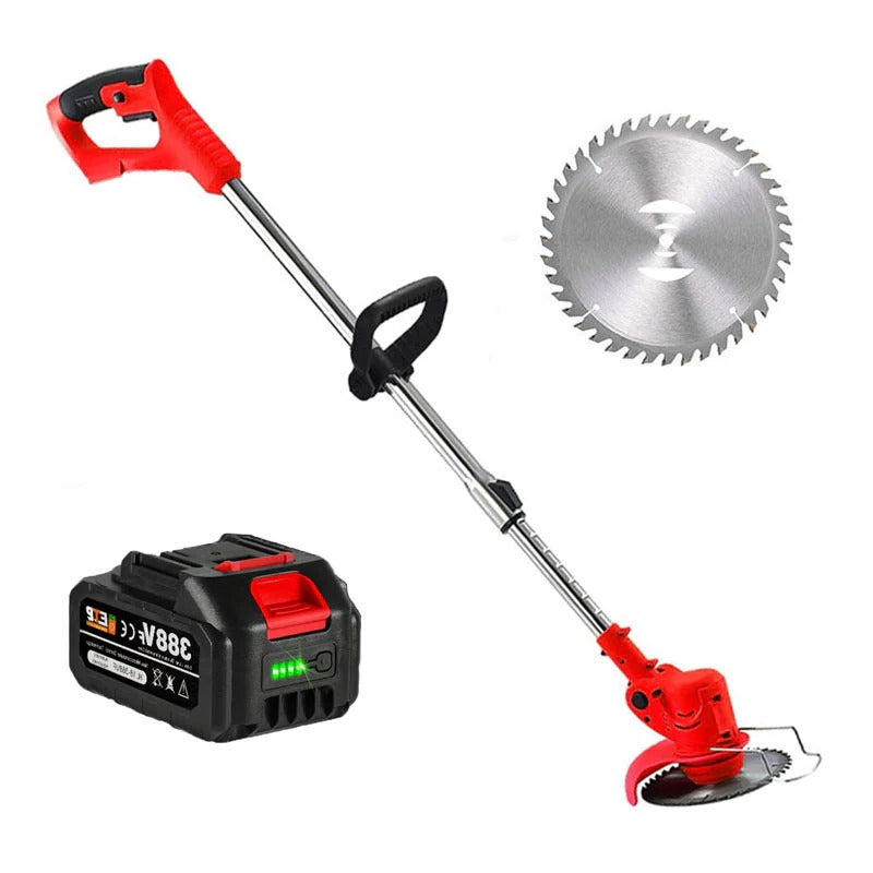 Raxiva-powerful electric battery operated cordless lawn trimmer