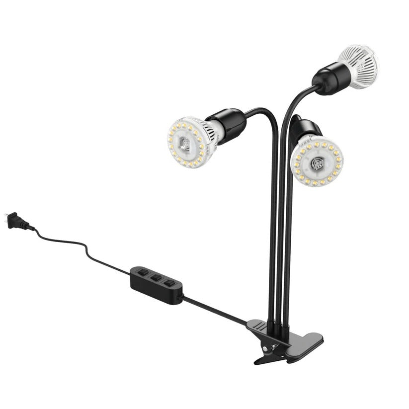 Raxiva-full spectrum gooseneck led indoor plant grow lamp lights