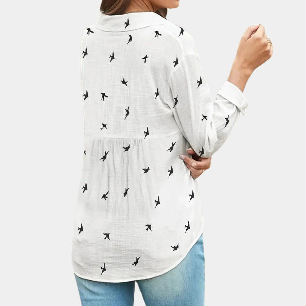 Raxiva-womens long sleeve top 1
