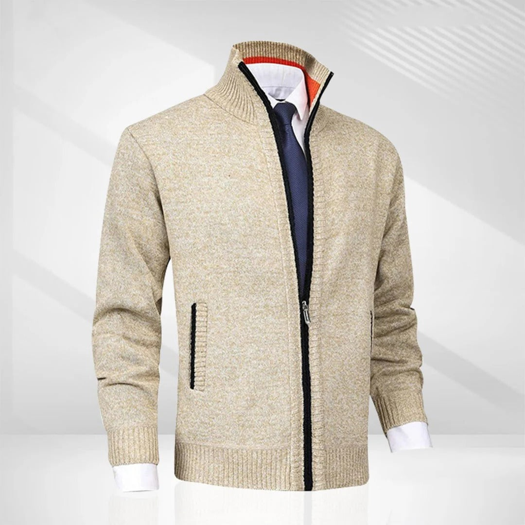 Raxiva-stylish zip up vest men