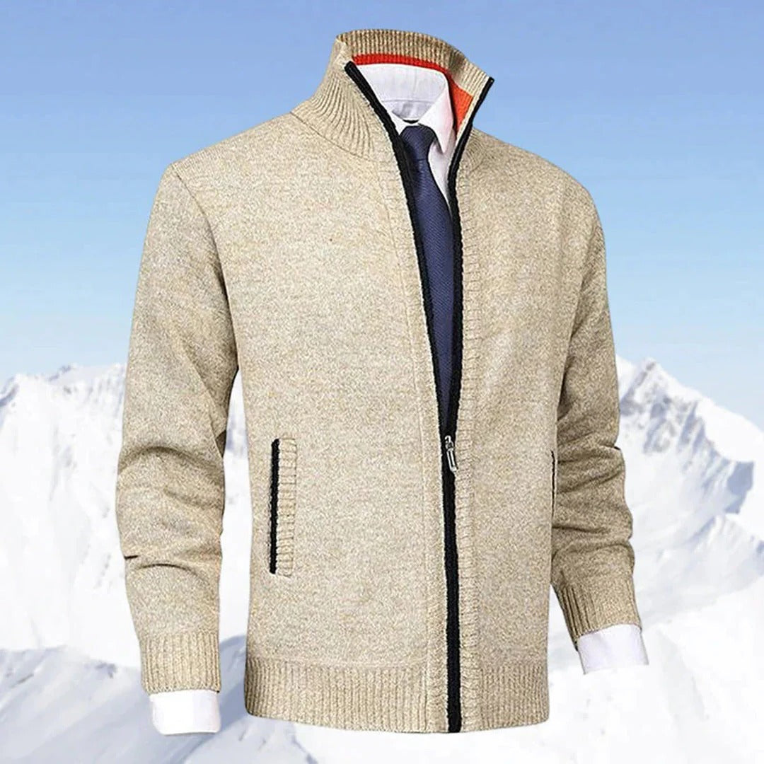 Raxiva-stylish zip up vest men