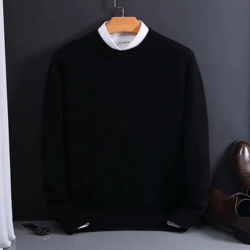 Raxiva-exclusive mens cashmere sweater