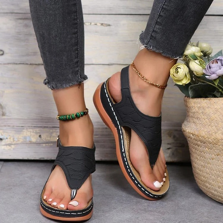 Raxiva-womens orthotic sandals for foot pain relief