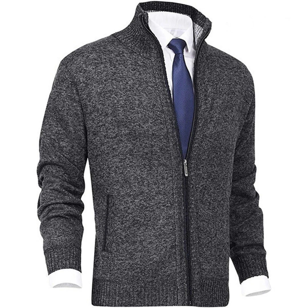 Raxiva-stylish zip up vest men