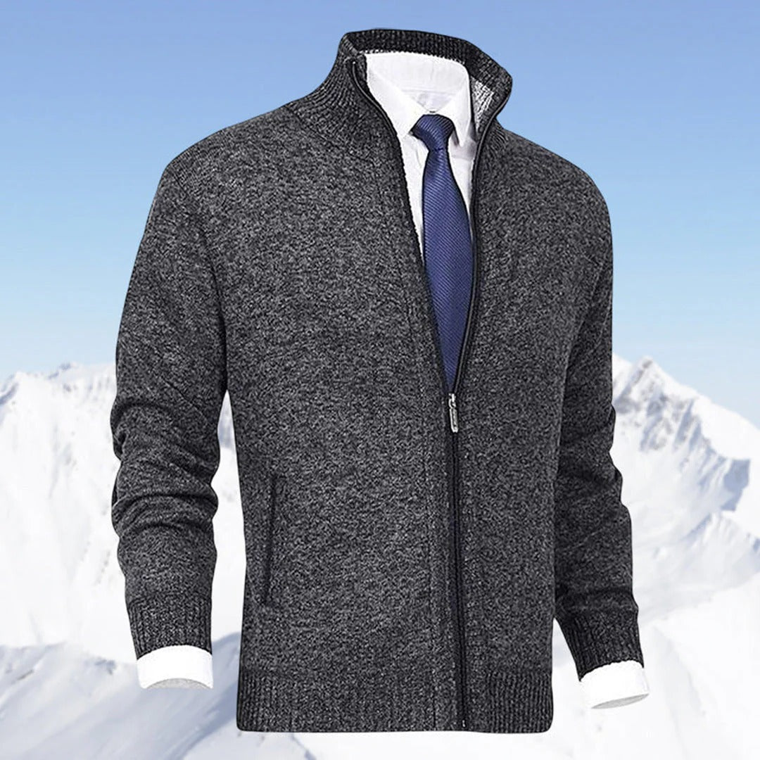 Raxiva-stylish zip up vest men