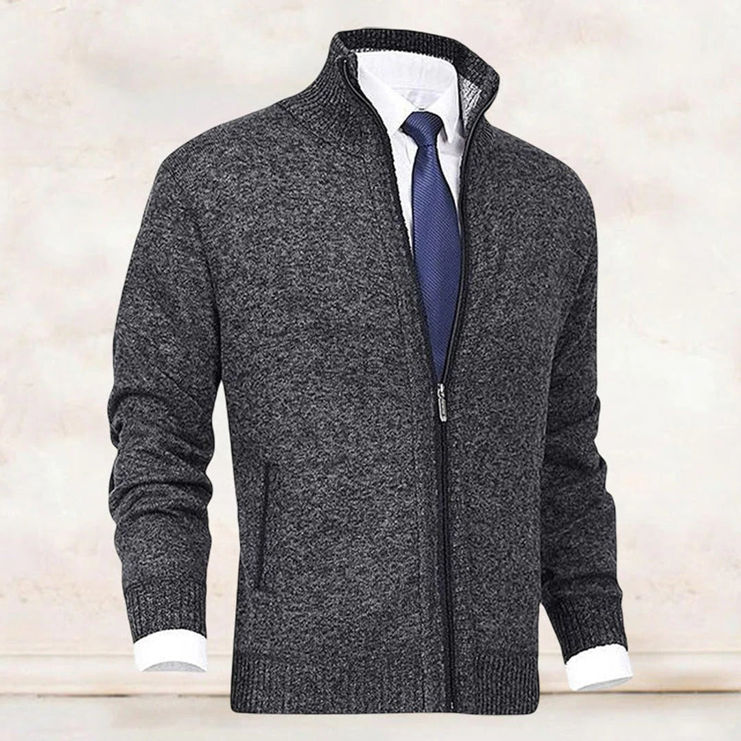 Raxiva-stylish zip up vest men