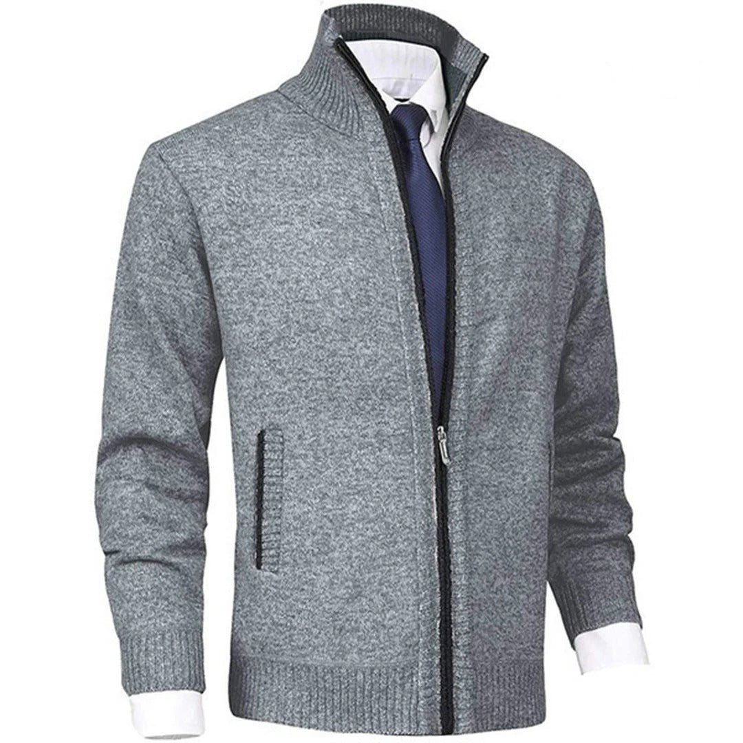 Raxiva-stylish zip up vest men