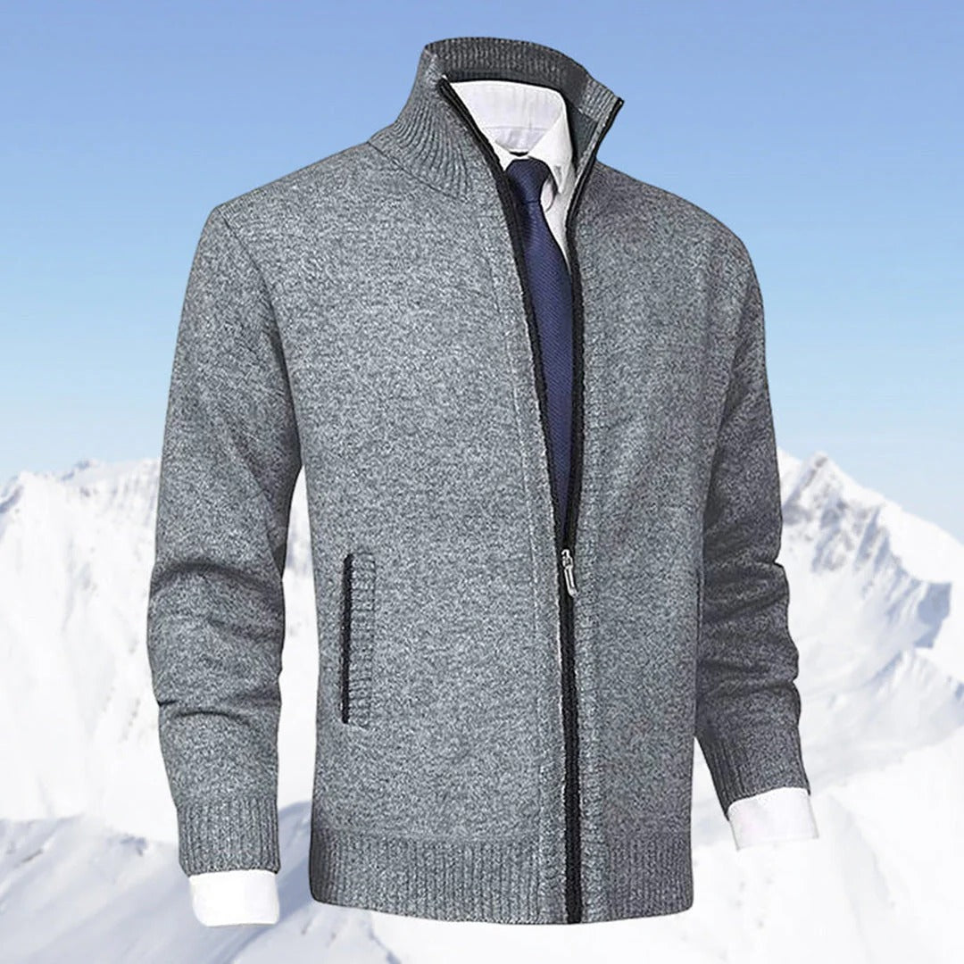 Raxiva-stylish zip up vest men
