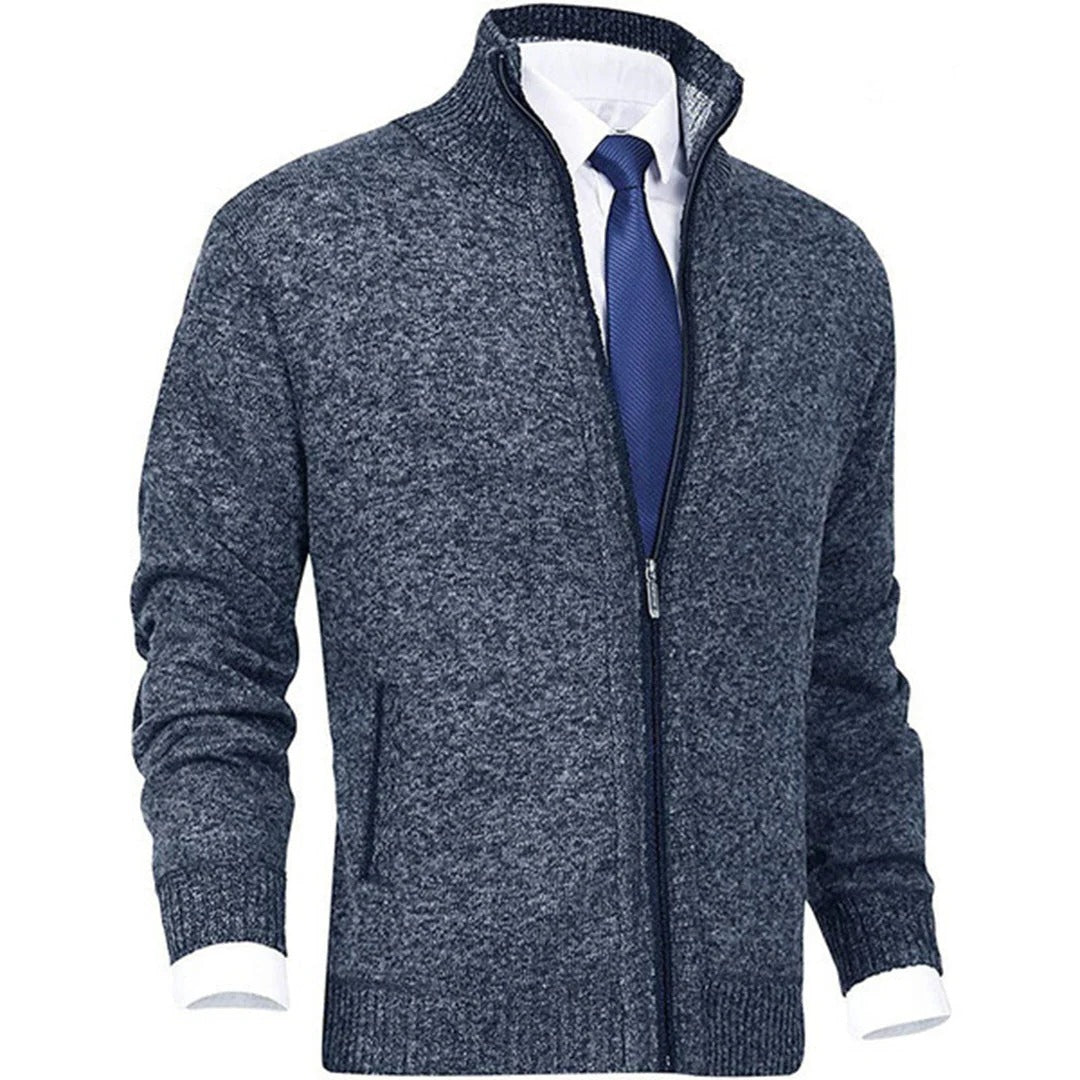 Raxiva-stylish zip up vest men