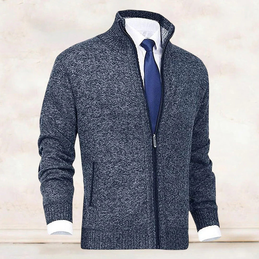 Raxiva-stylish zip up vest men