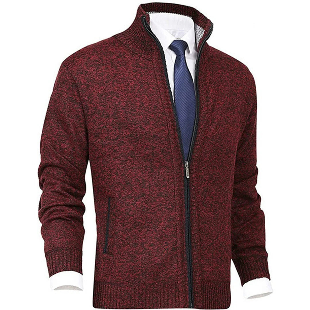 Raxiva-stylish zip up vest men