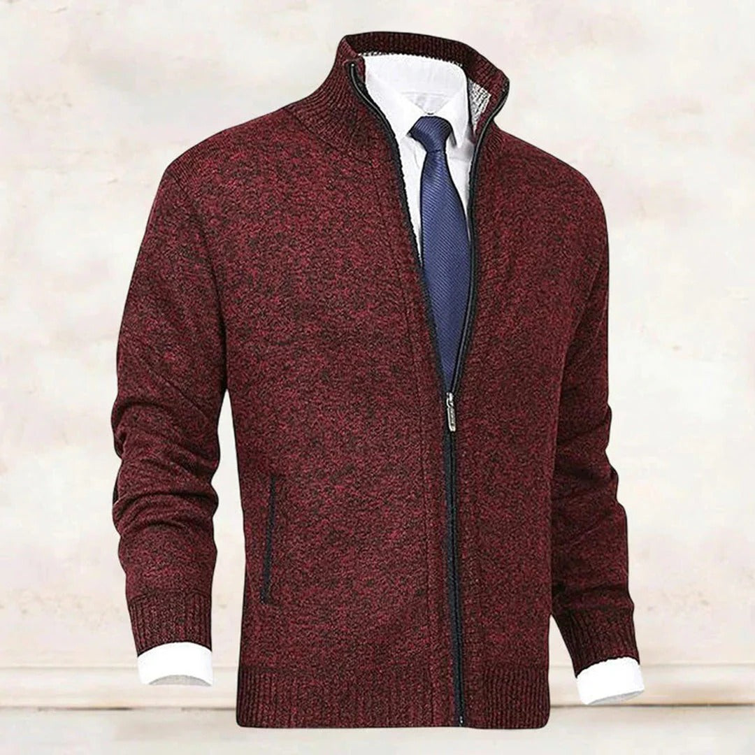 Raxiva-stylish zip up vest men