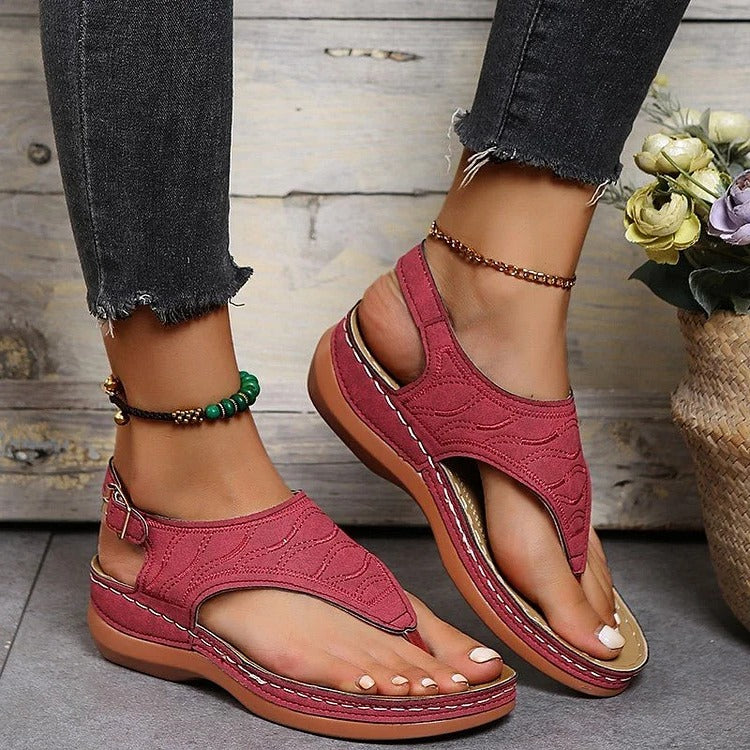 Raxiva-womens orthotic sandals for foot pain relief